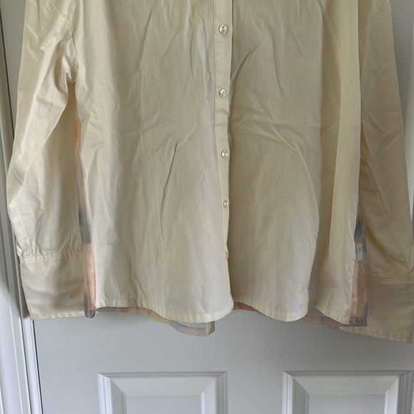 Parker The Reed Shirt Organza Back Size M/L - Picture 4 of 9